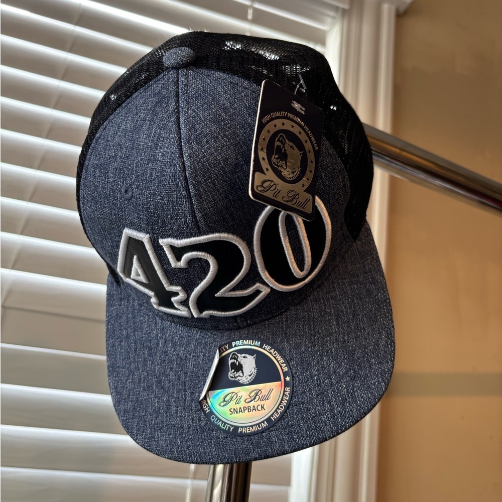 Pit Bull Denim Snapback Hat